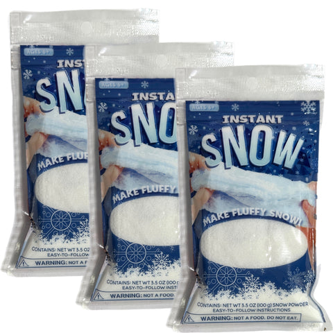 Instant Snow Powder - Artificial Fake Snow - Just Add Water!