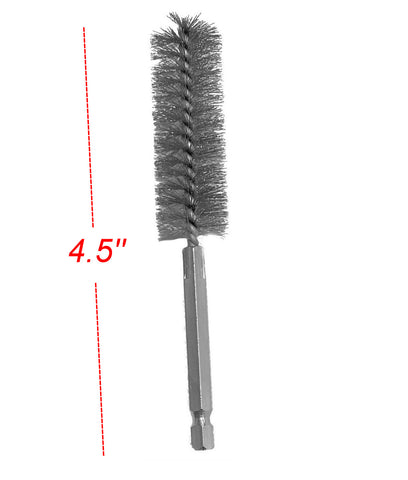 7-3/4 Long Welders Toothbrush Stainless Steel Wire Scratch Brush -  Benchmark Abrasives